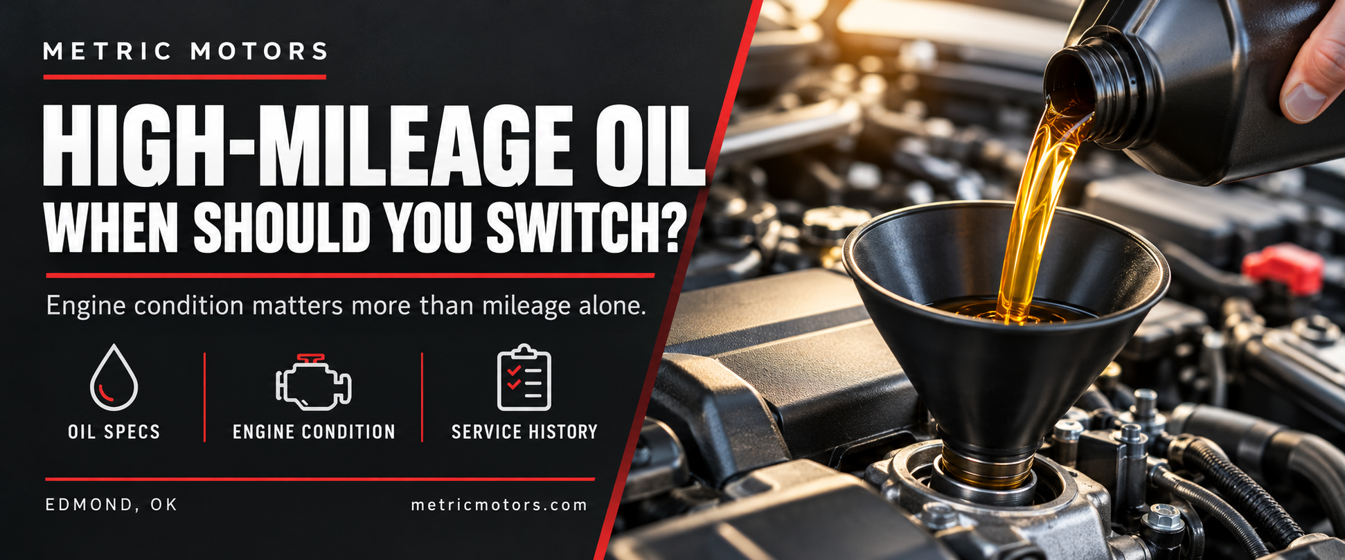 when to switch to high mileage oil